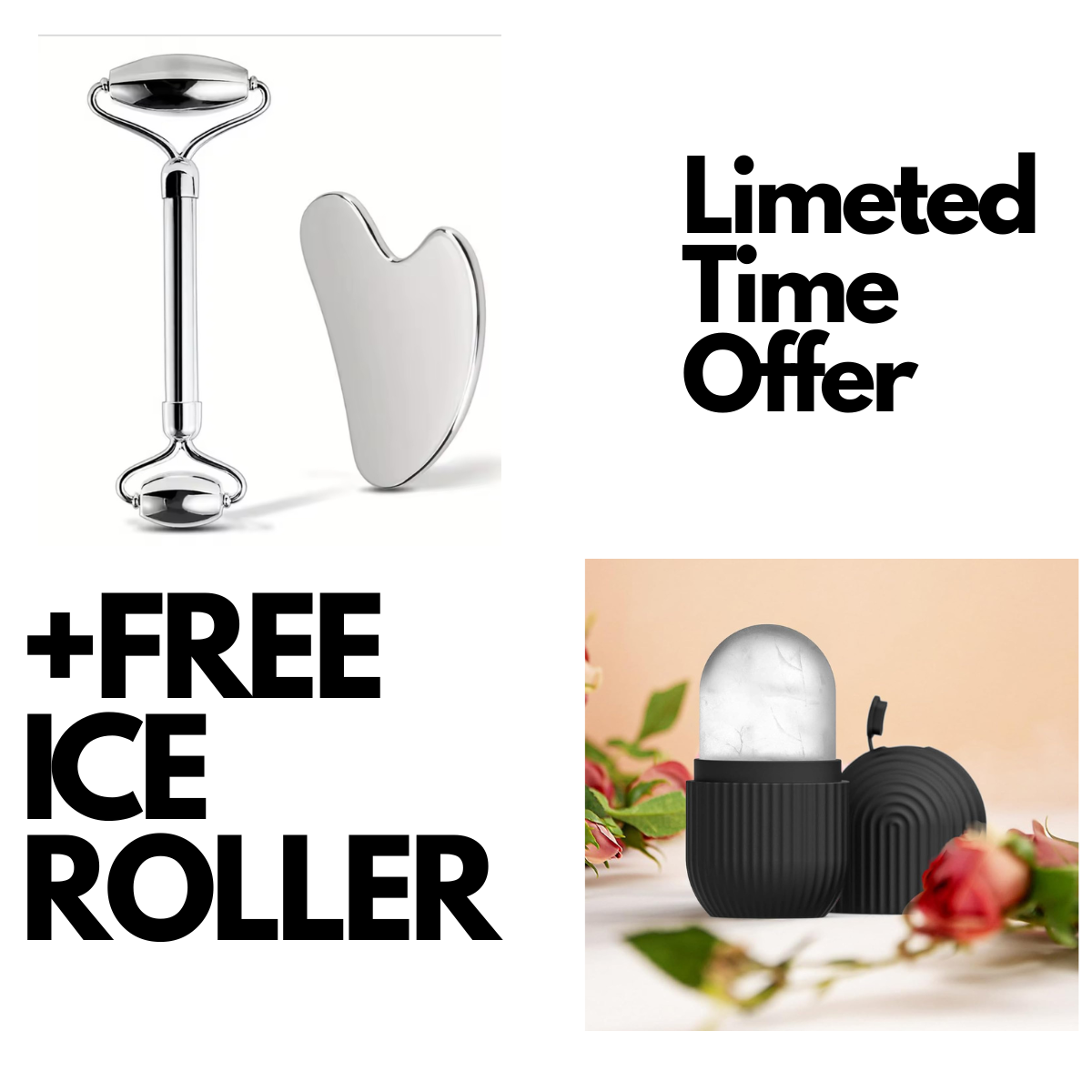 Glow & Lift Facial Set — Ice Roller FREE