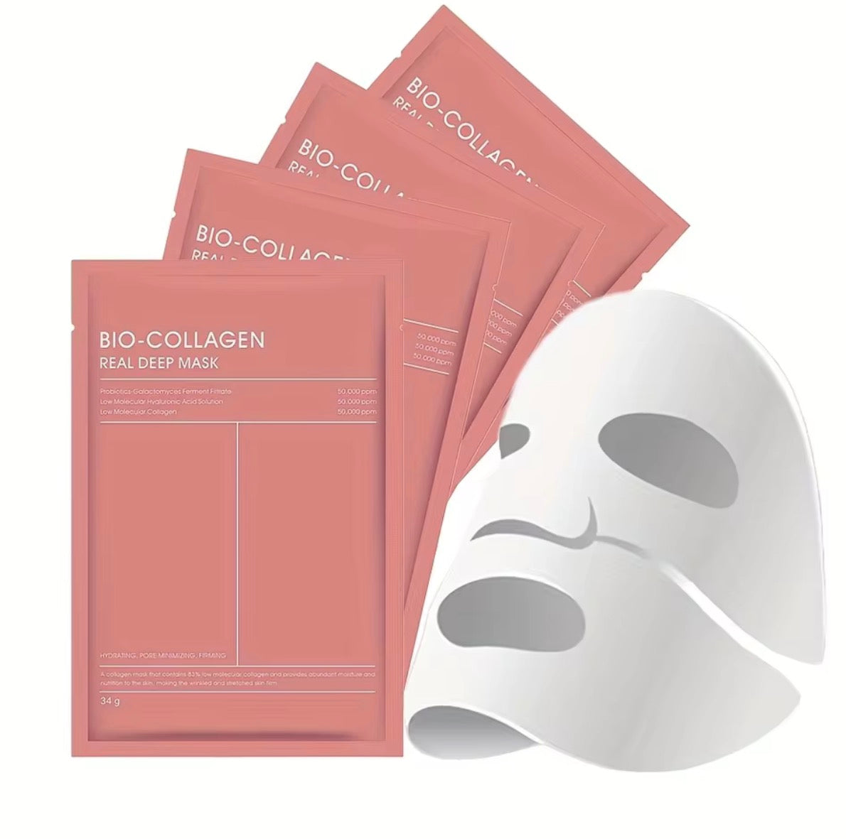 Bio-Collagen Intensive Lift Mask (10 PCS) – Deep Hydration & Firming