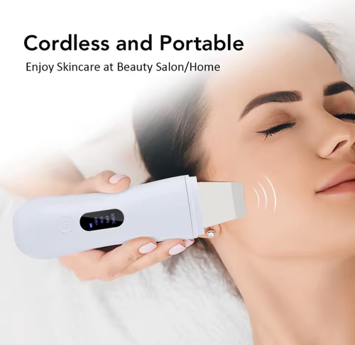 Professional Ultrasonic Skin Scrubber – Deep Pore Cleanser